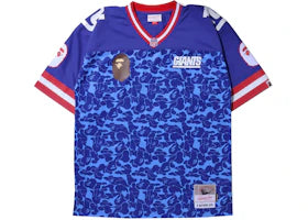 BAPE x Mitchell & Ness NFL New York Giants Legacy Jersey Navy