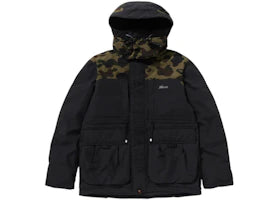 BAPE x Nanga Hinoc Down Jacket Black - vue 360