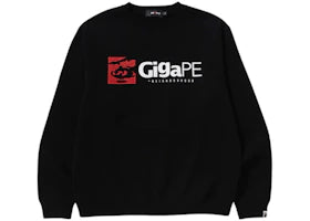 BAPE x Neighborhood Gigape Crewneck Black