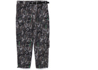 BAPE x Neighborhood Multi Pocket Track Pants Green
