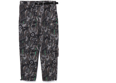 BAPE x Neighborhood Multi Pocket Track Pants Green