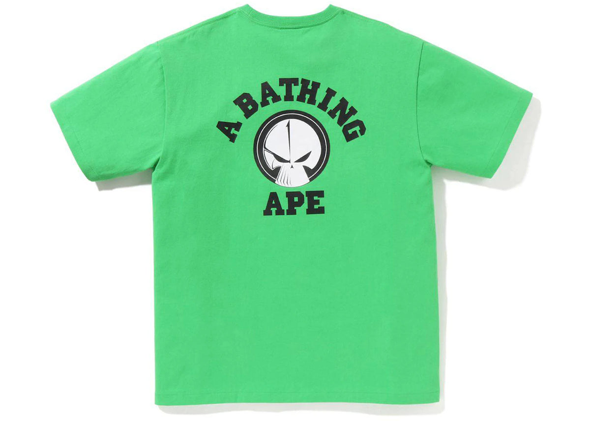BAPE x Neighborhood Tee Green - vue secondaire B