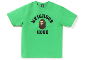 BAPE x Neighborhood Tee Green