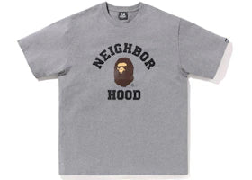 BAPE x Neighborhood Tee Grey