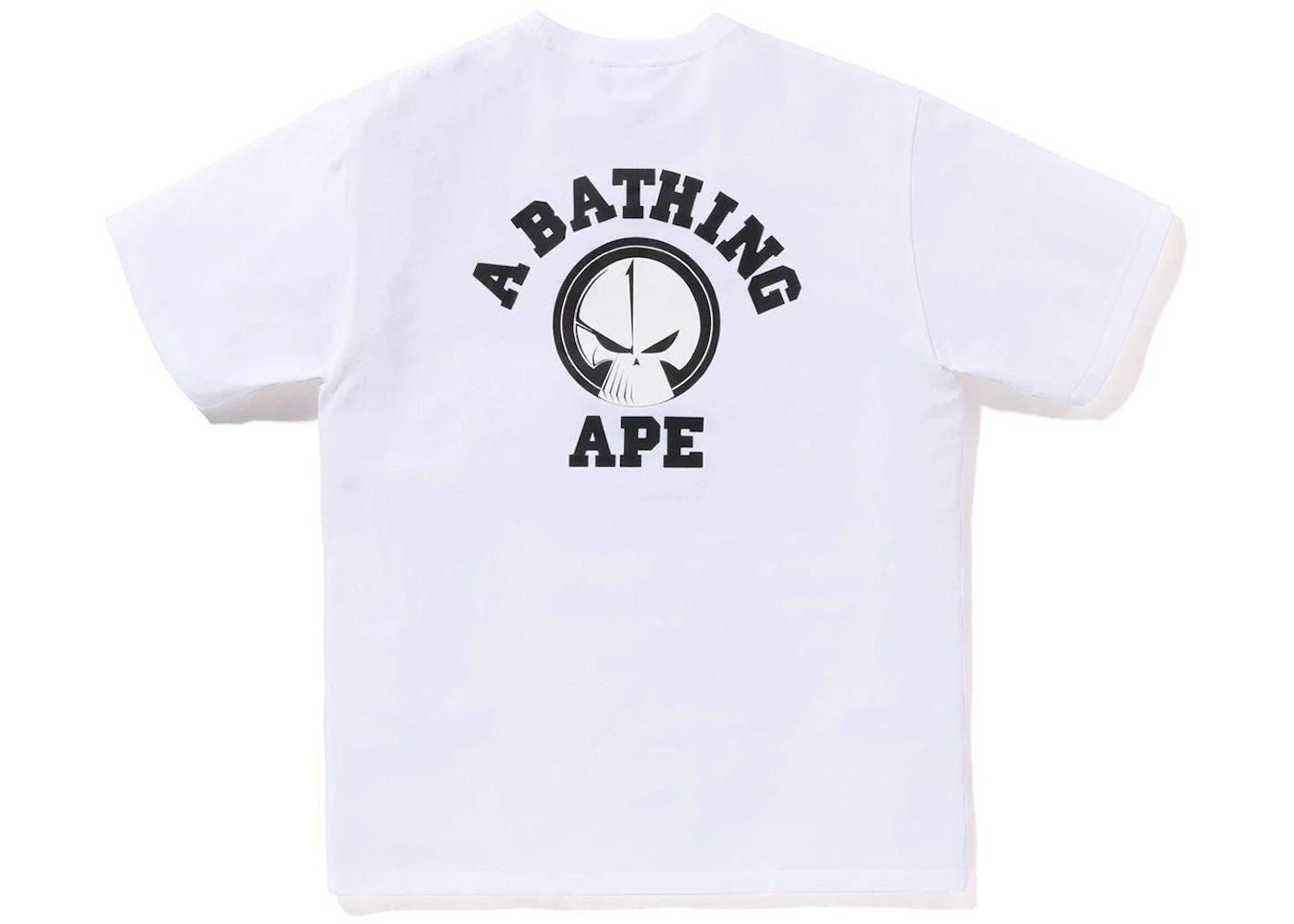 BAPE x Neighborhood Tee White - vue secondaire B