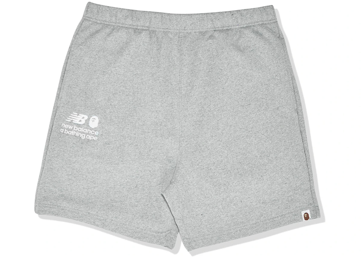 BAPE x New Balance Relaxed Fit Shorts Grey - vue secondaire B