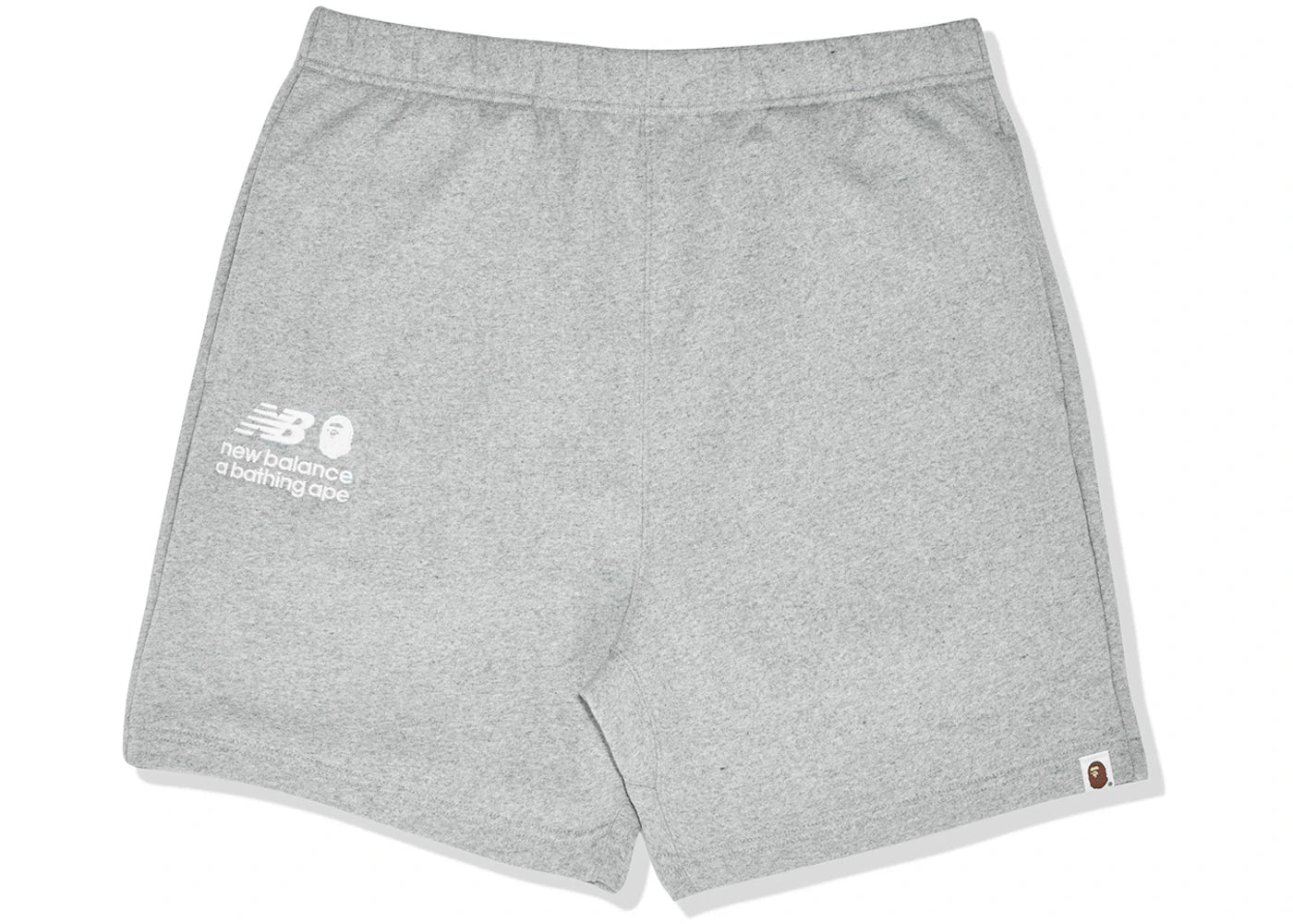 BAPE x New Balance Relaxed Fit Shorts Grey - vue secondaire A