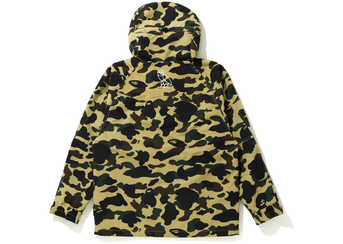 BAPE x OVO 1st Camo Jacket Green - vue secondaire B