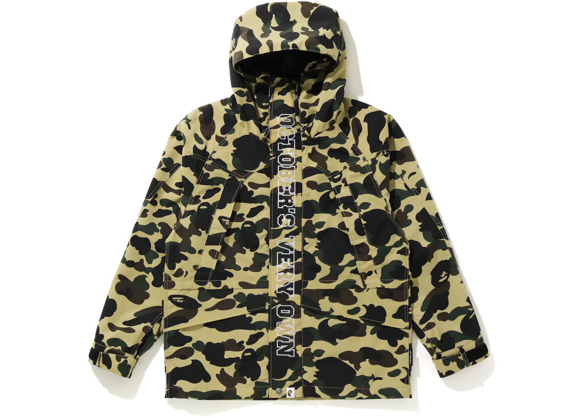 BAPE x OVO 1st Camo Jacket Green - vue secondaire A