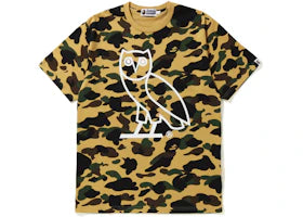 BAPE x OVO 1st Camo Tee Yellow