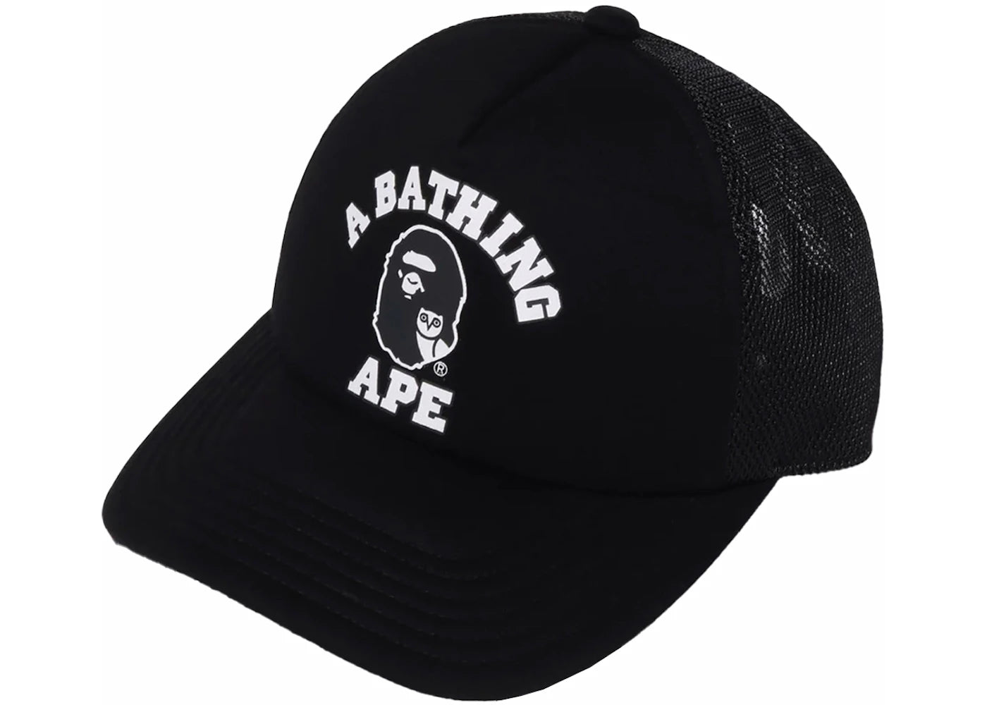 BAPE x OVO Mesh Cap Black - vue secondaire A