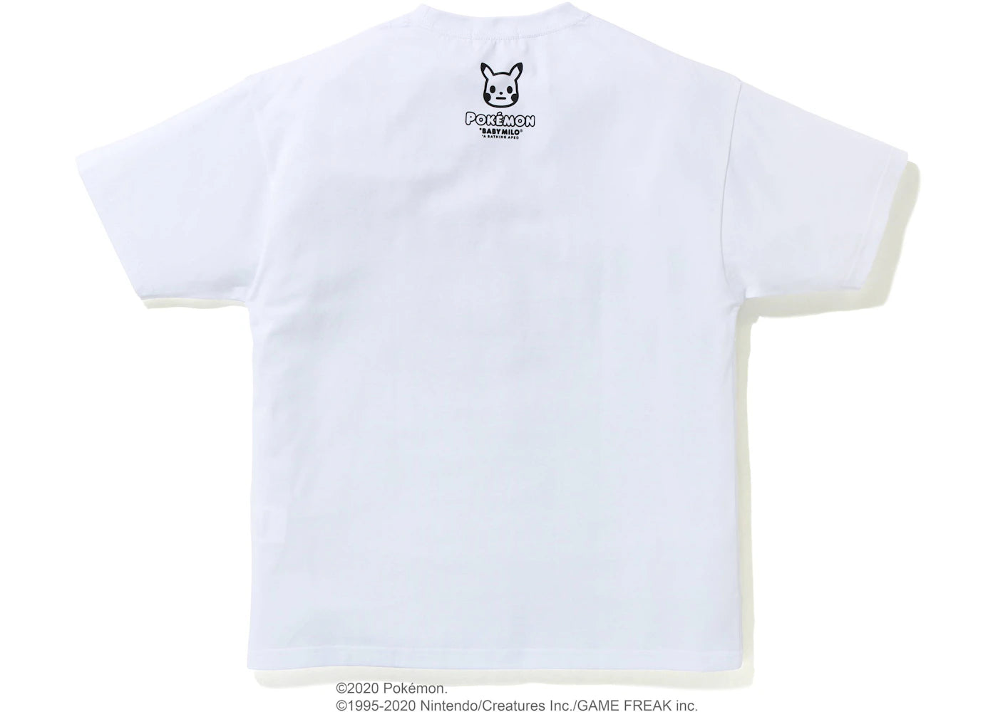 BAPE x Pokemon Monotone Tee #4 White - vue secondaire B
