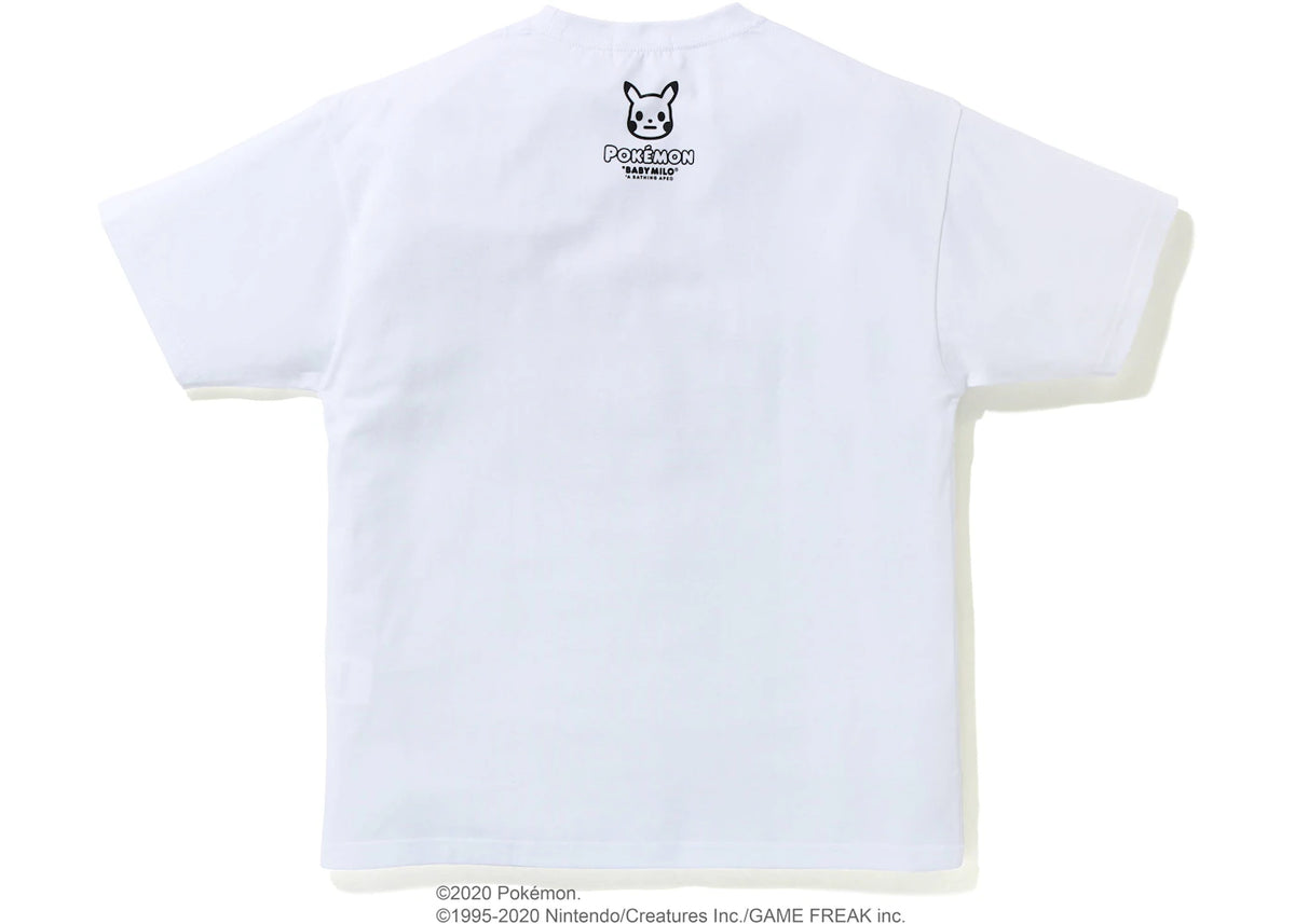 BAPE x Pokemon Ape head Tee #1 White - vue secondaire A