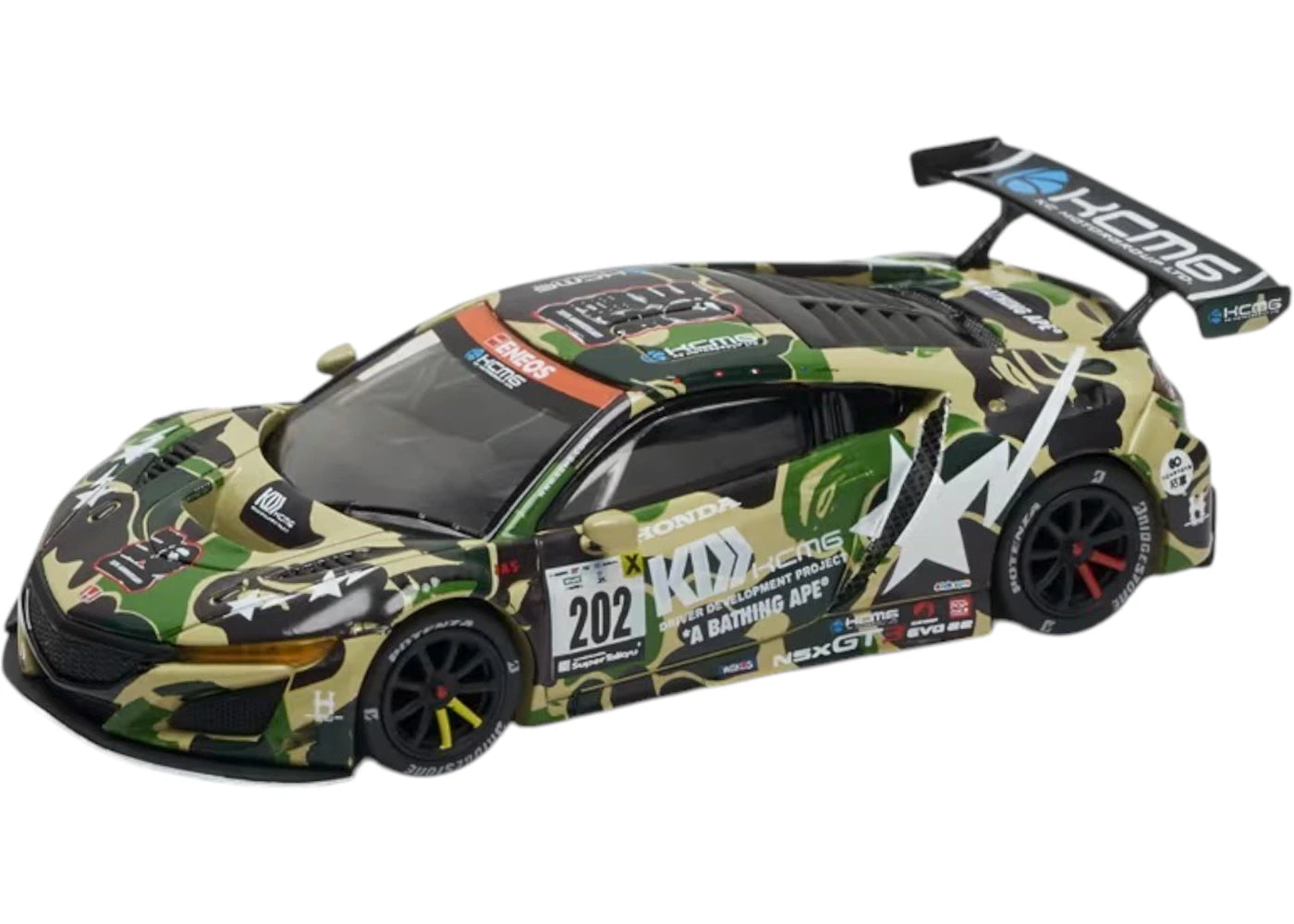 BAPE x Poprace Honda NSX GT3 - vue secondaire A