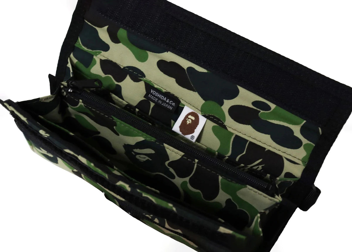 BAPE x Porter ABC Camo Long Wallet Green - vue secondaire B