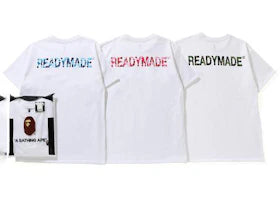 BAPE x Readymade Tee (3 Pack) White - vue 360
