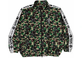 BAPE x Saint Mxxxxxx ABC Camo Track Jacket Green - authentic BAPE apparel