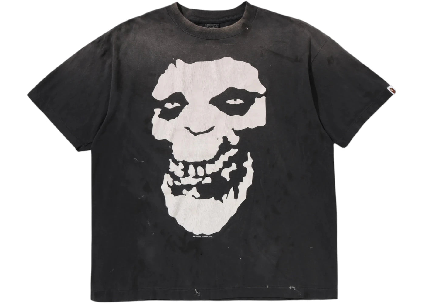 BAPE x Saint Mxxxxxx S.S.A.L.A Tee Black - vue secondaire A
