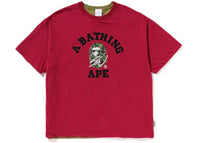 BAPE x Sean Wotherspoon Reversible Tee Burgundy