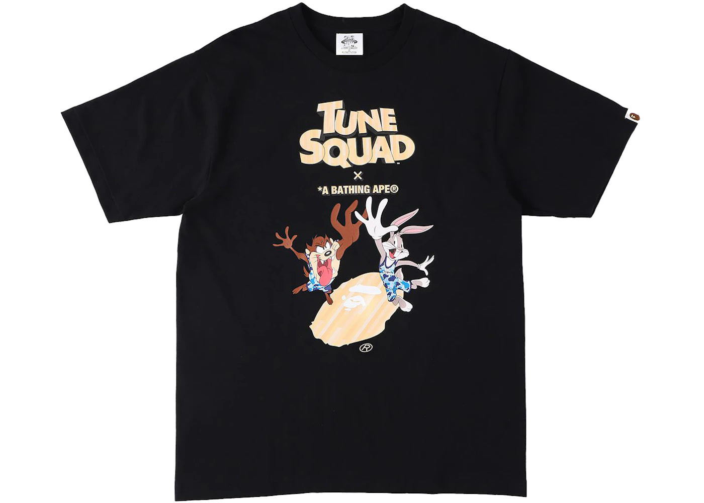 BAPE x Space Jam Tee Black - vue secondaire A