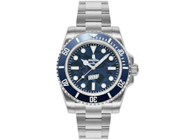 BAPE x Stadium Goods BAPEX Watch Silver - vue 360
