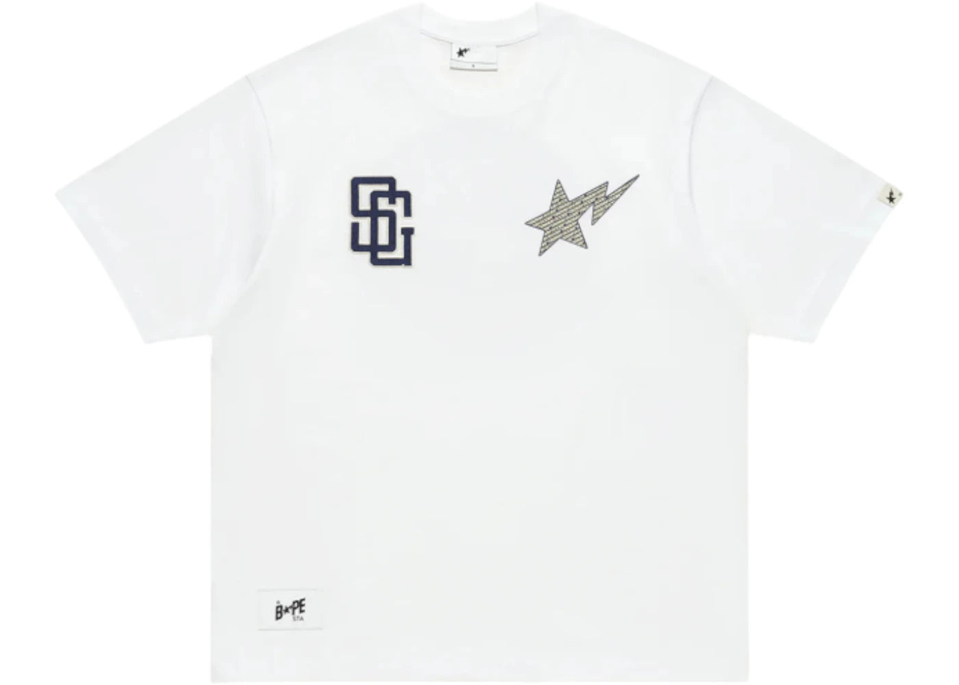 BAPE x Stadium Goods Tee White - vue secondaire A