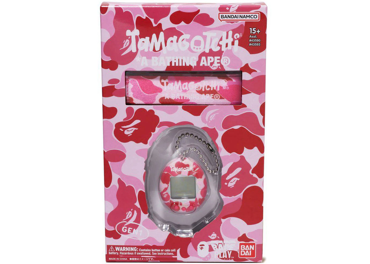 BAPE x Tamagotchi Original Handheld Pink Camo - vue secondaire B