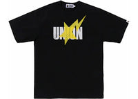 BAPE x Union Pigment Dyed Sta Tee Black