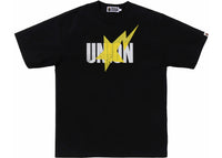 BAPE x Union Pigment Dyed Sta Tee Black
