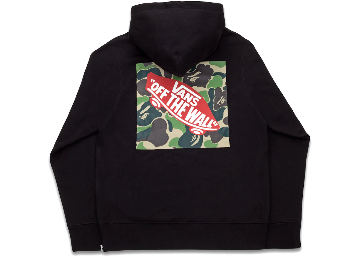 BAPE x Vans Pullover Fleece Hoodie Black - vue secondaire B