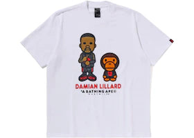 BAPE x adidas Dame Baby Milo Tee (Asia Sizing) White