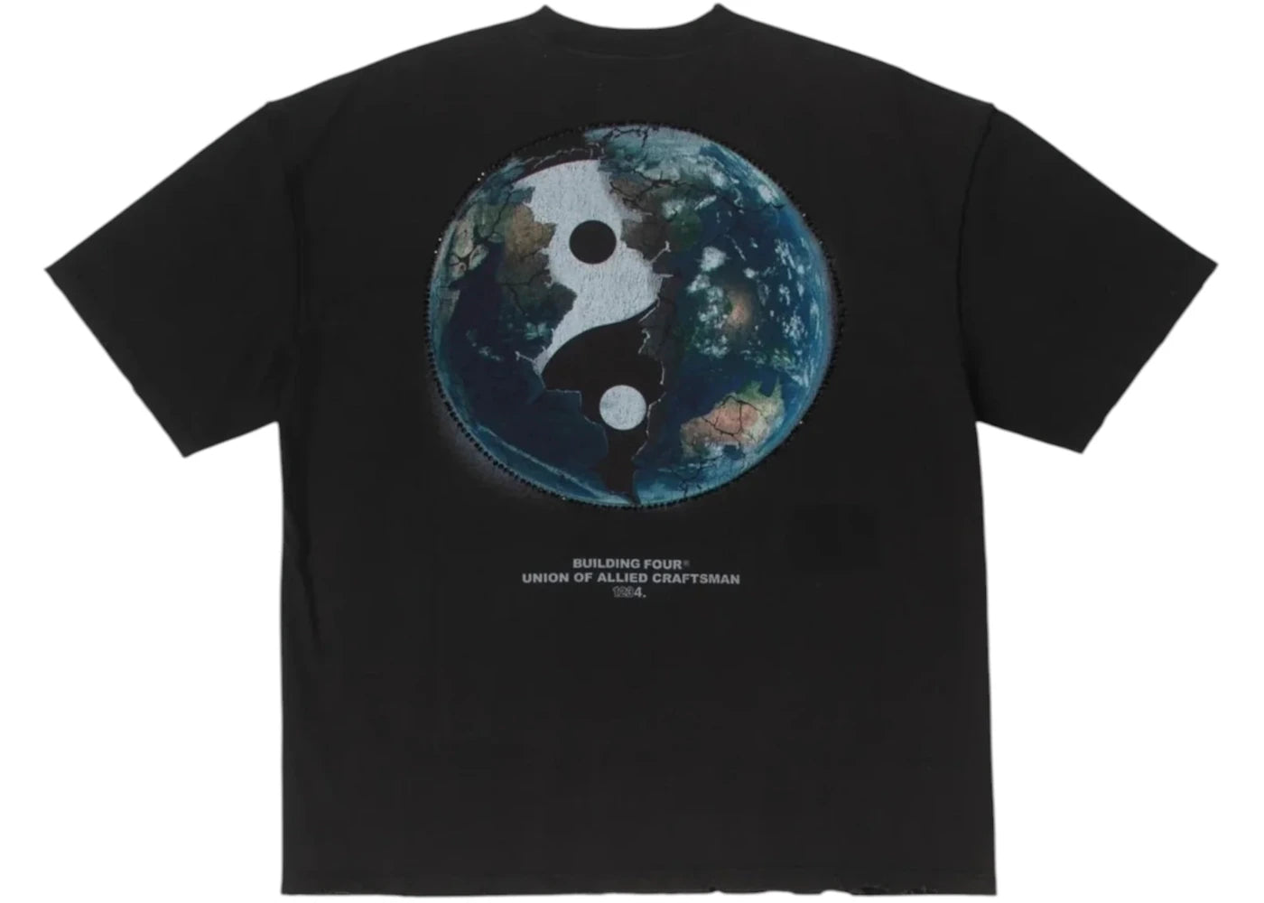 BLDG4 Piza S/S Knit T-shirt Black - vue secondaire B