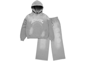 BTS Tour Hoodie/Pant Set Grey