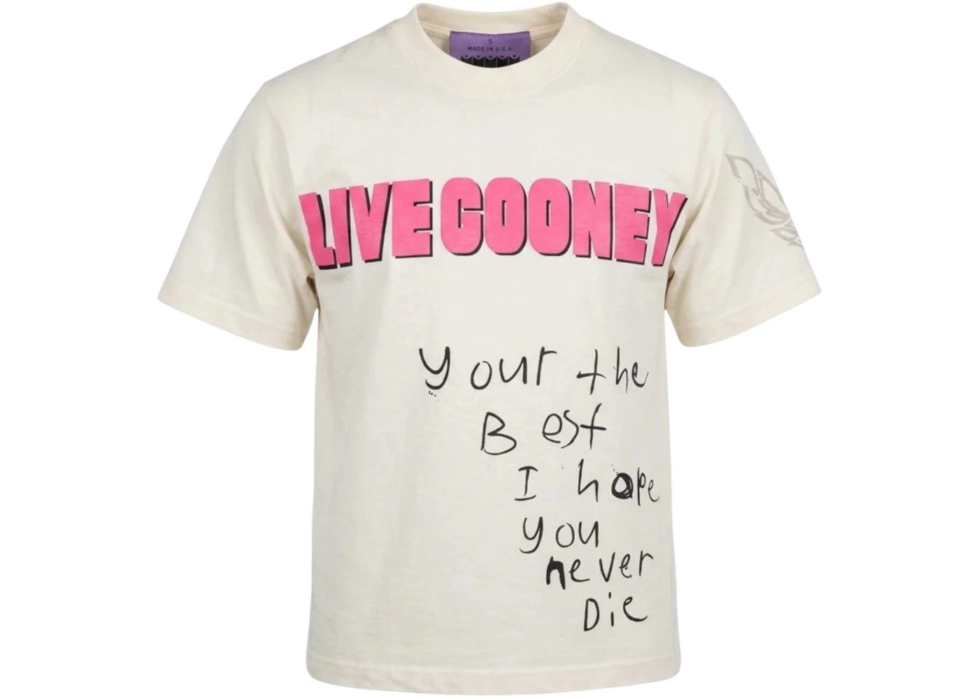 BWOOD LGDS Tee Off White - vue 360
