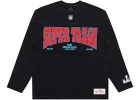 Bad Bunny x Super Tazon NFL L/S T-shirt Black