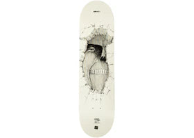 BAIT x Attack On Titan Wall Skateboard Deck Glow - vue 360