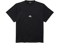 Balenciaga 3B Sports Icon Oversized T-Shirt Black/White