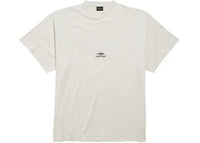 Balenciaga 3B Sports Icon Oversized T-Shirt Chalky White/Black