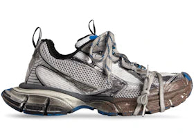 Balenciaga 3XL Trainer Worn Out Dark Grey - vue 360