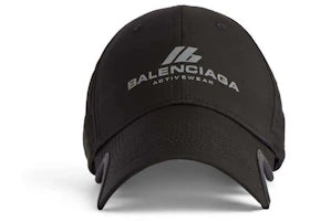 Balenciaga Activewear Cap Black - vue 360