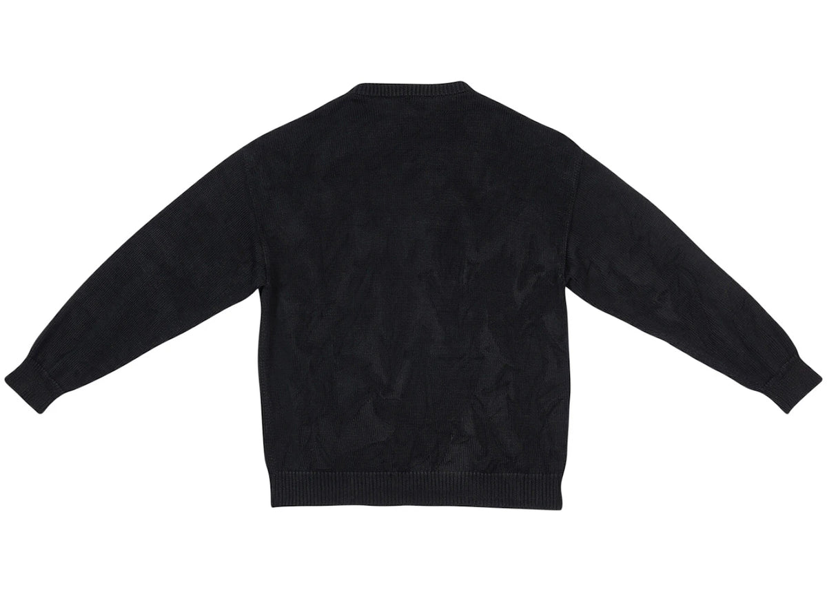 Balenciaga BB Paris Icon Large Fit Sweater Black/White - vue secondaire B