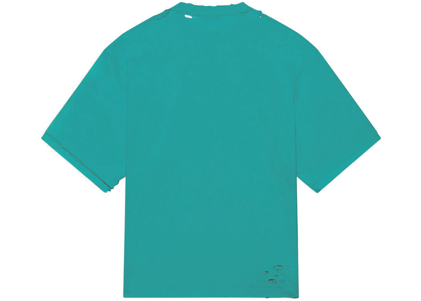 Balenciaga BB Pixel Boxy T-Shirt Blue - vue secondaire B