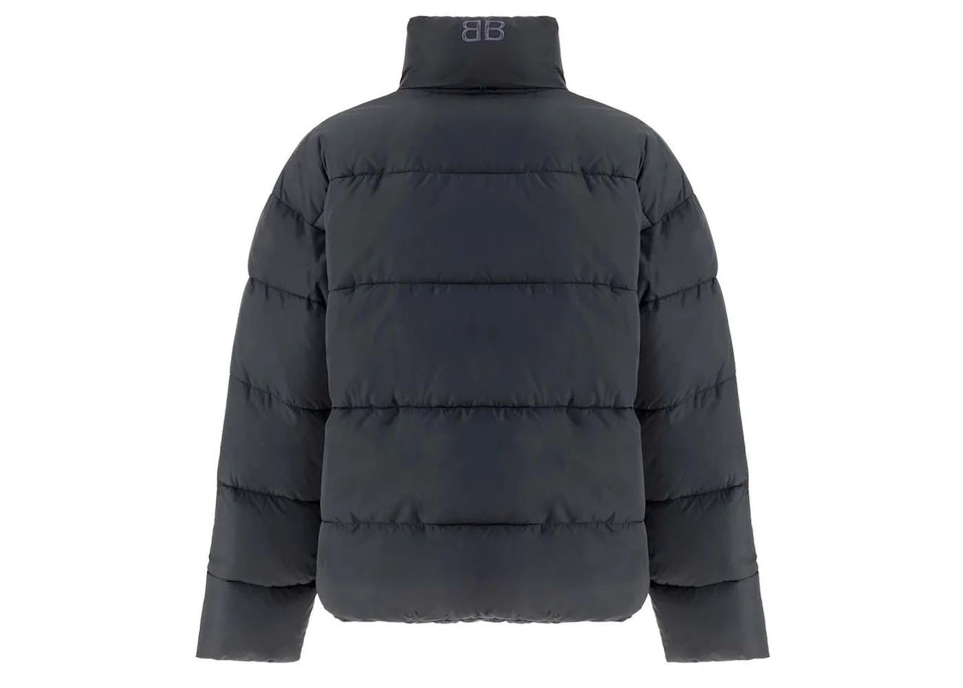 Balenciaga BB Puffer Jacket Black - vue secondaire B
