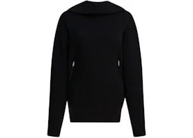 Balenciaga Back-to-Front Sweater Black - vue 360