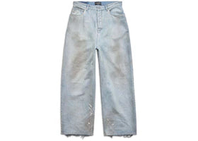 Balenciaga Baggy Trousers in Blue Blue - authentic Balenciaga product
