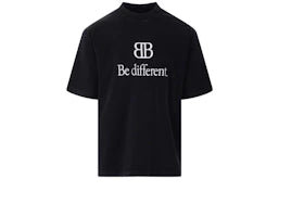 Balenciaga Be Different T-shirt Black