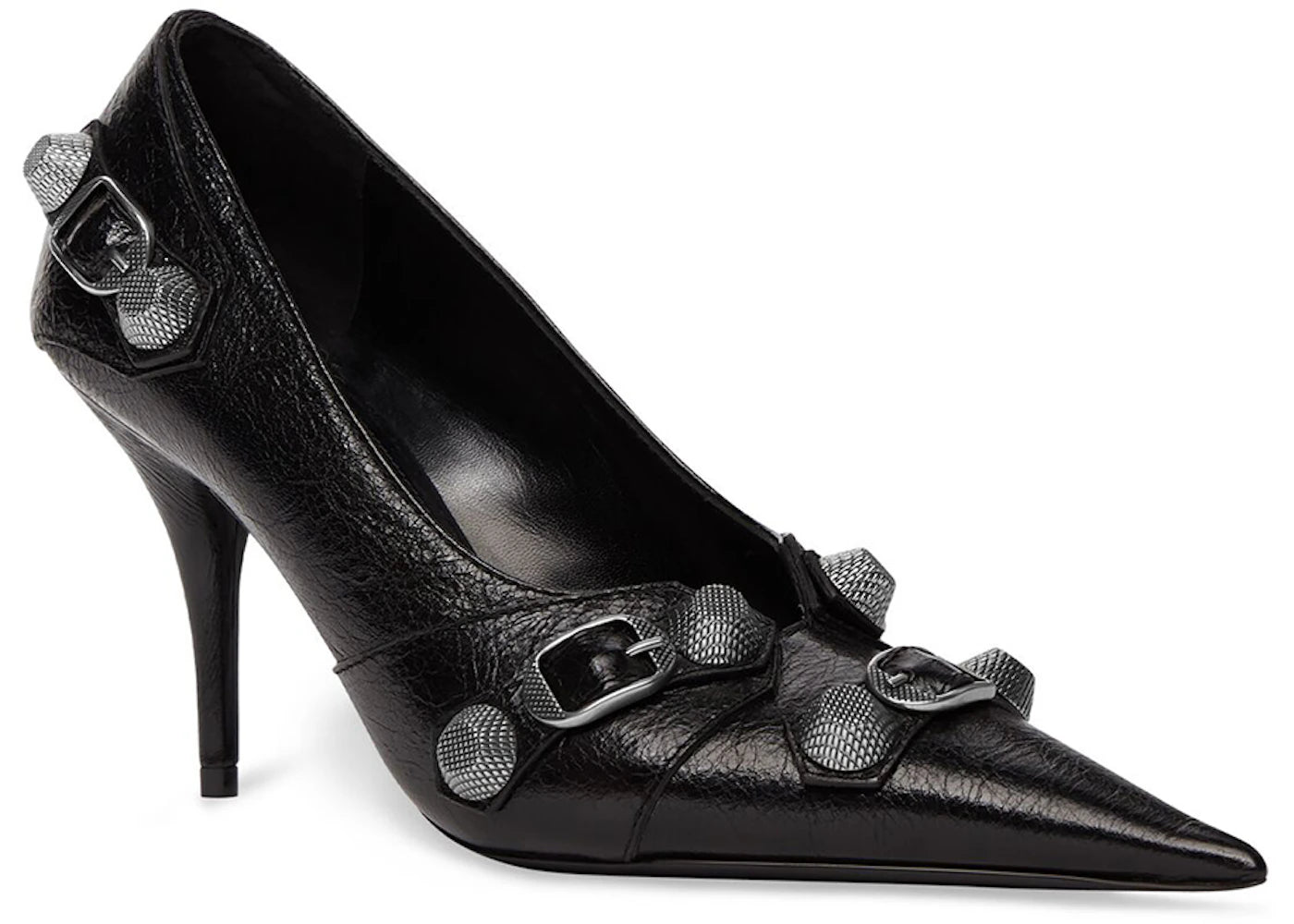 Balenciaga Cagole 90mm Pump Black - vue secondaire B