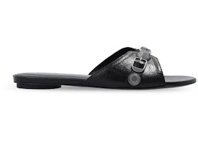 Balenciaga Cagole Sandal Black (Womens) - vue 360