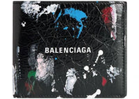 Balenciaga Cash Square Folded Wallet Black/Multicolor