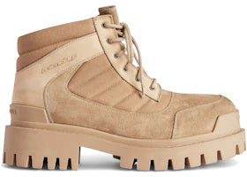 Balenciaga Combat Strike Low Boot Sand - vue 360